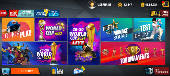 اسکرین شات 3 بازی World Cricket Championship 2