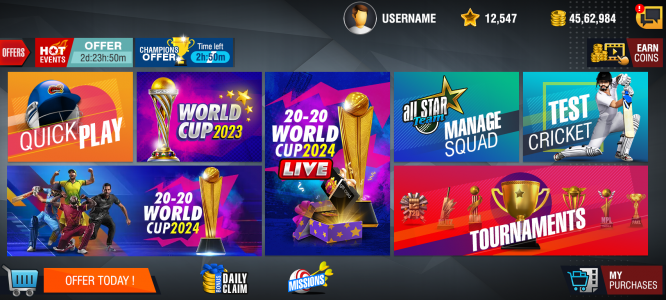 اسکرین شات بازی World Cricket Championship 2 3