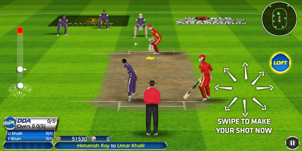 اسکرین شات 2 بازی World Cricket Championship  1