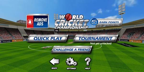 اسکرین شات 1 بازی World Cricket Championship  1