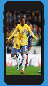 اسکرین شات برنامه LockScreen For Neymar JR 6