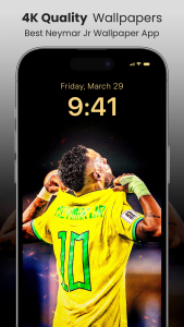 اسکرین شات 8 برنامه Neymar Wallpaper HD 4K Fondos