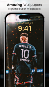 اسکرین شات برنامه Neymar Wallpaper HD 4K Fondos 7