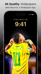 اسکرین شات برنامه Neymar Wallpaper HD 4K Fondos 8