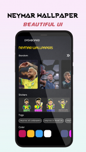 اسکرین شات برنامه Neymar Wallpaper HD - Fondos 1