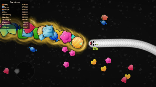 اسکرین شات 3 بازی Snake Zone.io - Hungry Game