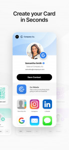 اسکرین شات برنامه Popl - Digital Business Card 2