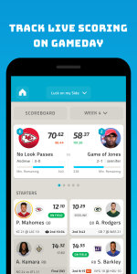 اسکرین شات 1 برنامه NFL Fantasy Football