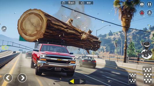 اسکرین شات 3 بازی Crazy Car Crash Simulator Game