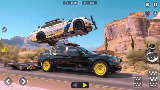 اسکرین شات 1 بازی Crazy Car Crash Simulator Game