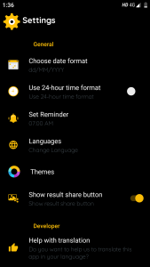 اسکرین شات 8 برنامه Age Calculator