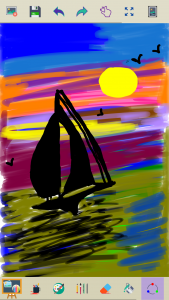 اسکرین شات 5 برنامه Kids Paint