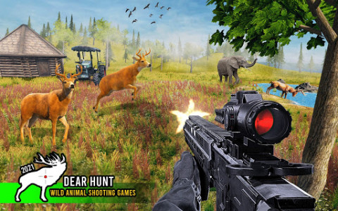 اسکرین شات بازی Deer Hunt Wild Animal Shooting Games 2021 8