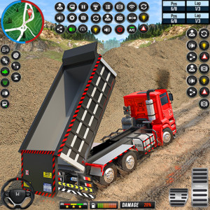 اسکرین شات بازی Cargo Truck Driving Truck Game 1