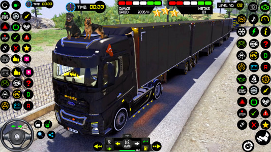 اسکرین شات بازی Cargo Truck Driving Truck Game 3