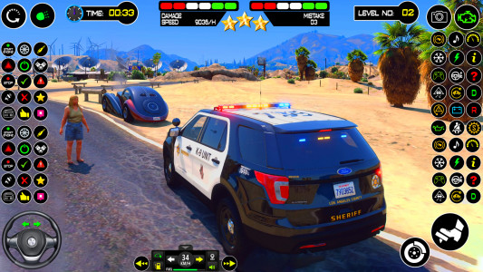 اسکرین شات بازی US Police Car Simulator 3D 5