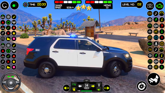 اسکرین شات بازی US Police Car Simulator 3D 2