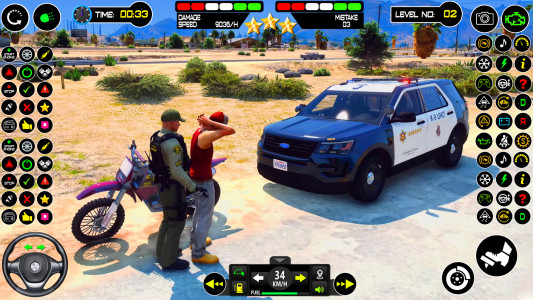 اسکرین شات بازی US Police Car Simulator 3D 4