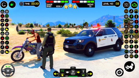 اسکرین شات بازی US Police Car Simulator 3D 3