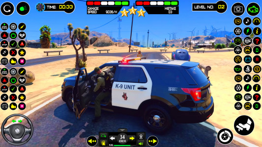 اسکرین شات بازی US Police Car Simulator 3D 8