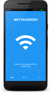 اسکرین شات برنامه Wifi Password Recovery 1