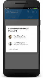 اسکرین شات 5 برنامه Wifi Password Recovery
