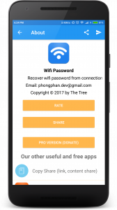 اسکرین شات برنامه Wifi Password Recovery 8