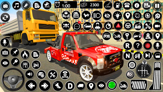 اسکرین شات برنامه Tow Truck Game: Truck Games 3D 3