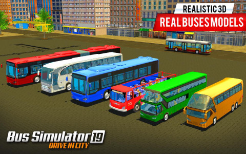 اسکرین شات برنامه City Bus Driving Coach Games 5
