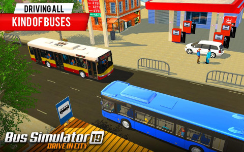 اسکرین شات برنامه City Bus Driving Coach Games 6