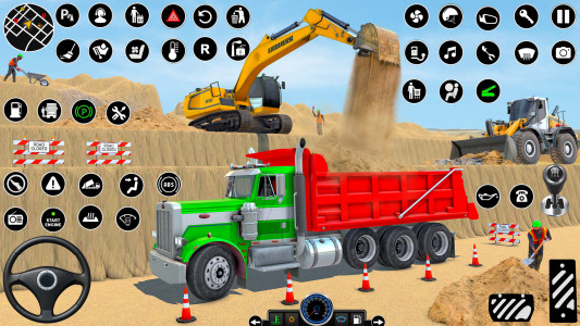 اسکرین شات برنامه Real Construction Excavator 3D 3