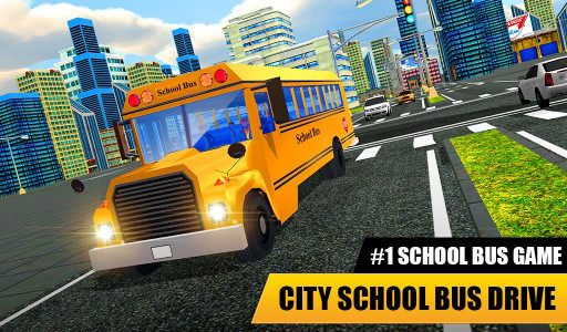 اسکرین شات برنامه School Bus Game: 3D Bus Games 3