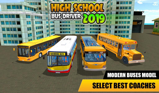 اسکرین شات برنامه School Bus Game: 3D Bus Games 5