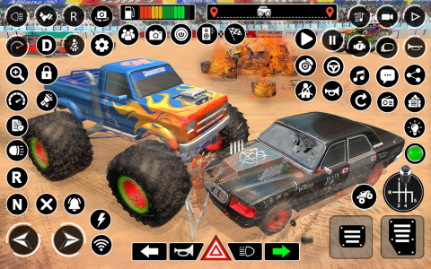 اسکرین شات بازی Real Monster Truck Game: Derby 2