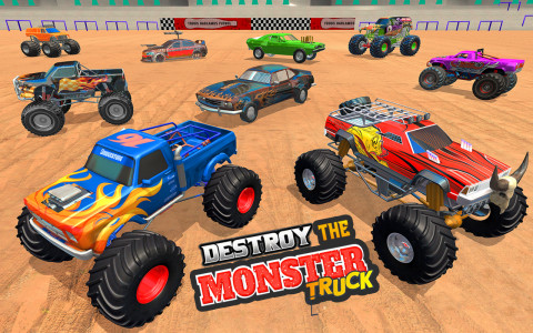 اسکرین شات بازی Real Monster Truck Game: Derby 5