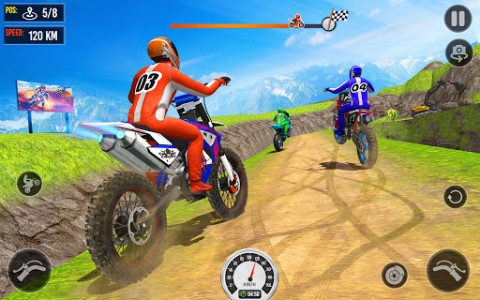 اسکرین شات بازی Dirt Bike Racing Games: Offroad Bike Race 3D 1