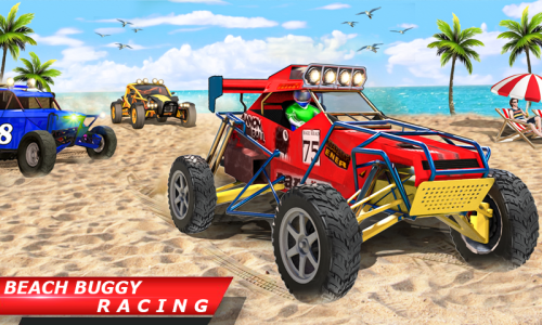 اسکرین شات 1 بازی Buggy Race : Car Racing Games