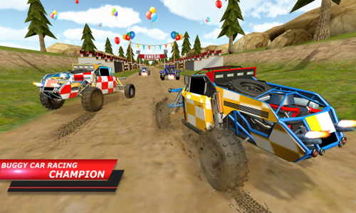 اسکرین شات بازی Buggy Race : Car Racing Games 3