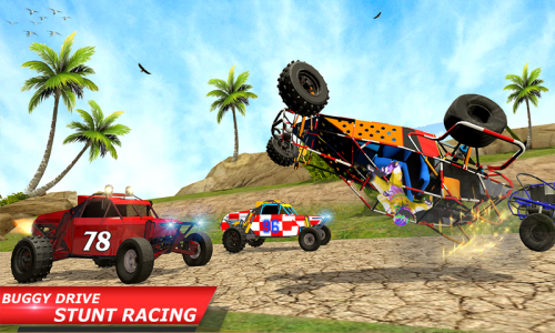 اسکرین شات بازی Buggy Race : Car Racing Games 2