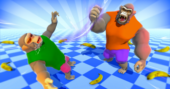 اسکرین شات بازی Apes Fighting Gorilla Game 1