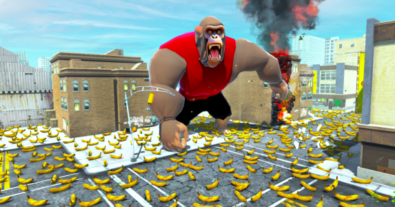 اسکرین شات بازی Apes Fighting Gorilla Game 3