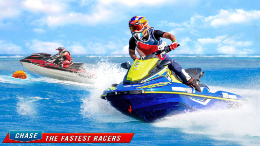 اسکرین شات 2 برنامه Jetski Boat Racing: Boat Games