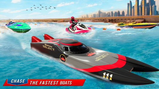 اسکرین شات 6 برنامه Jetski Boat Racing: Boat Games