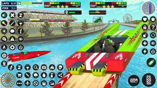 اسکرین شات 4 برنامه Jetski Boat Racing: Boat Games