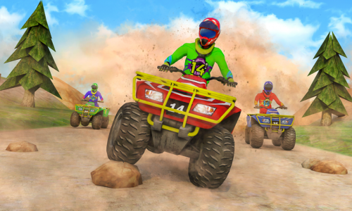 اسکرین شات برنامه Offroad Atv Quad Bike Racing 4