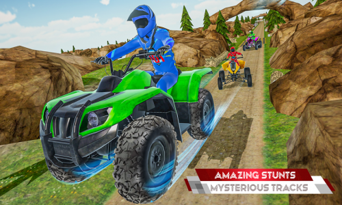 اسکرین شات 5 برنامه Offroad Atv Quad Bike Racing