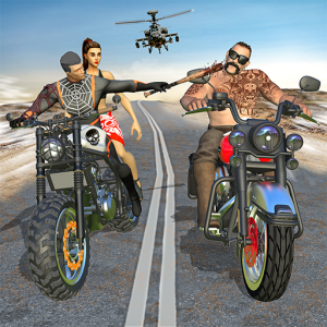 اسکرین شات بازی Gangster Bike: Real Race Game 2