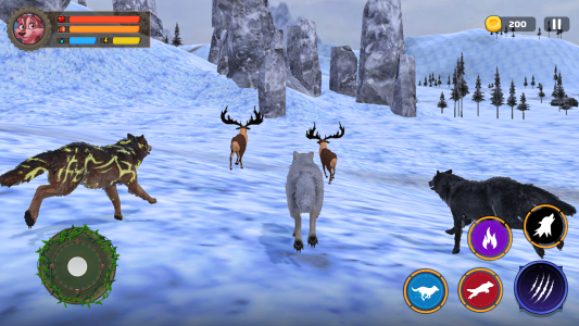 اسکرین شات 2 بازی Wolf Life Simulator: Wildlife