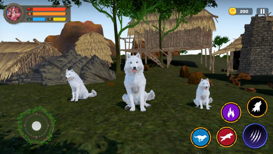 اسکرین شات 1 بازی Wolf Life Simulator: Wildlife