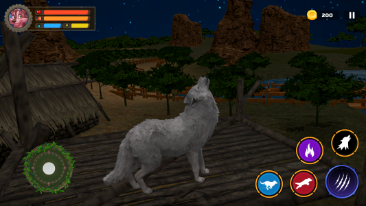 اسکرین شات 3 بازی Wolf Life Simulator: Wildlife